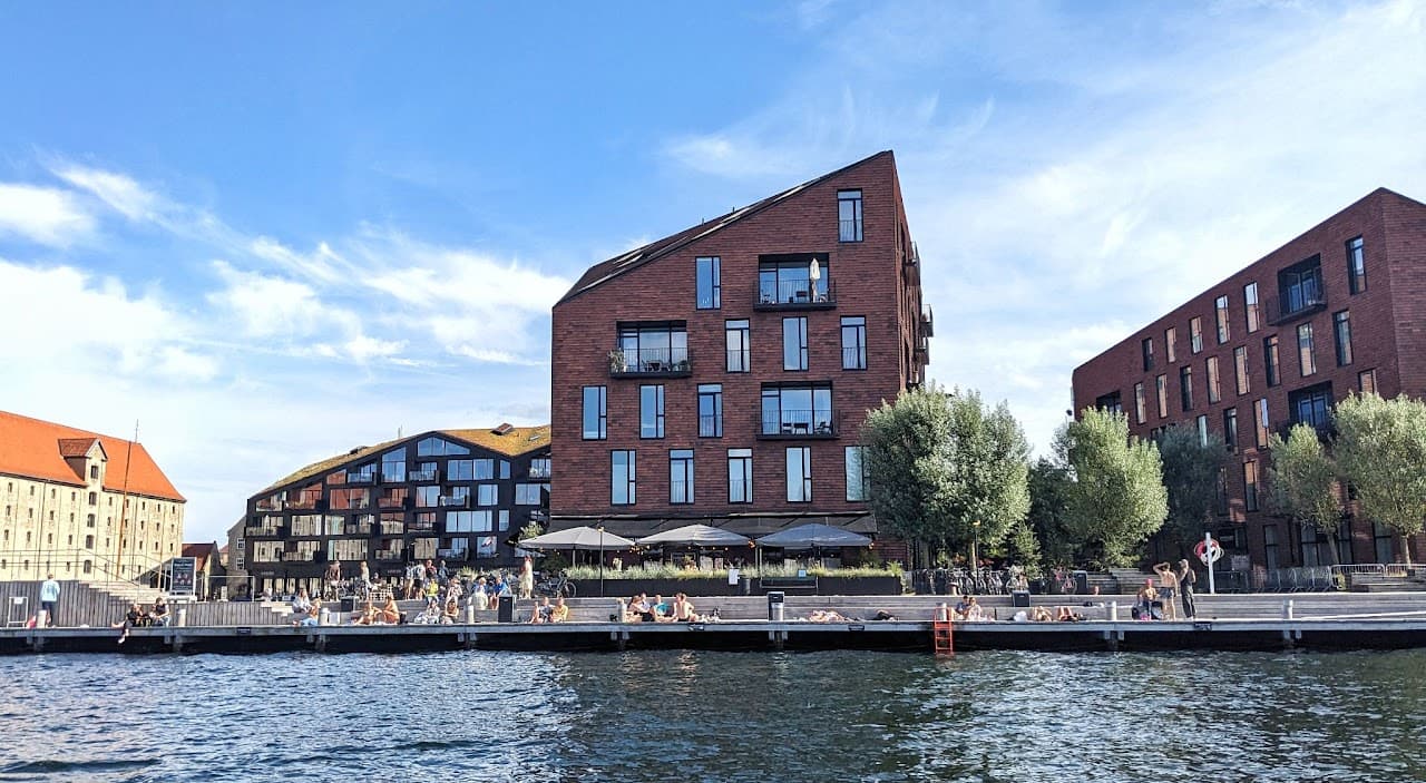 Scenic architecture on the canal in Nyhavn, Copenhagen