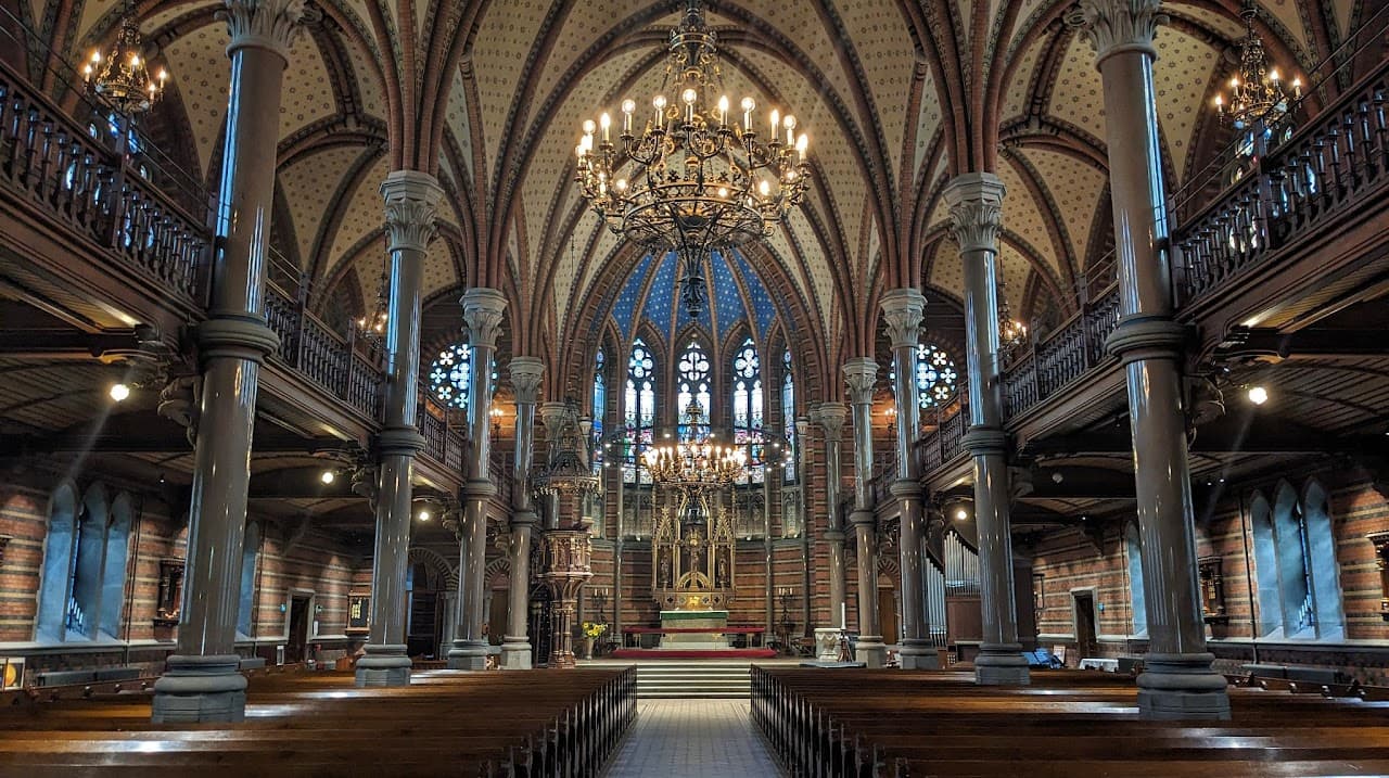 All Saints Church in Lund, Sweden is absolutely stunning